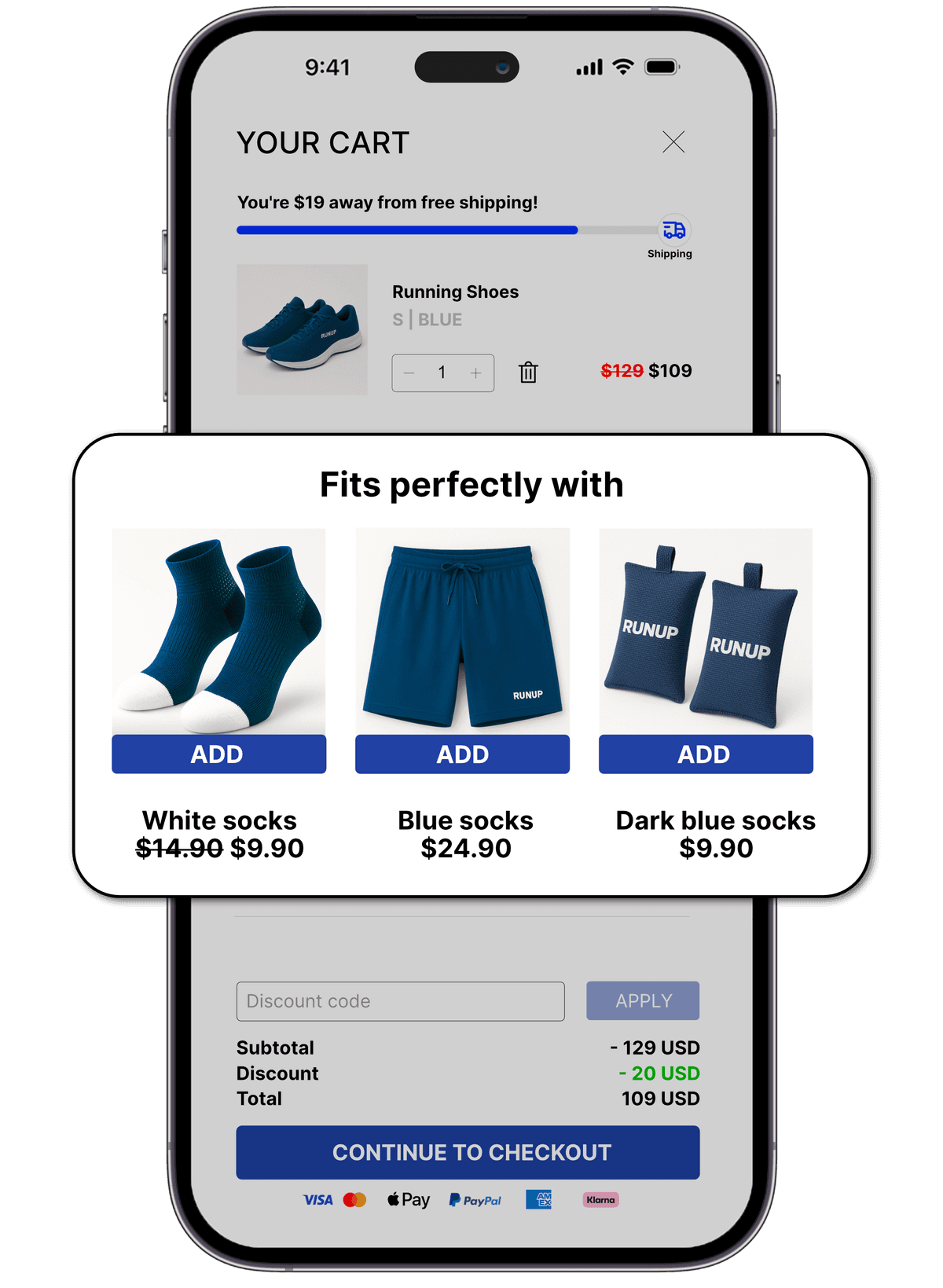 Perfekta upsells