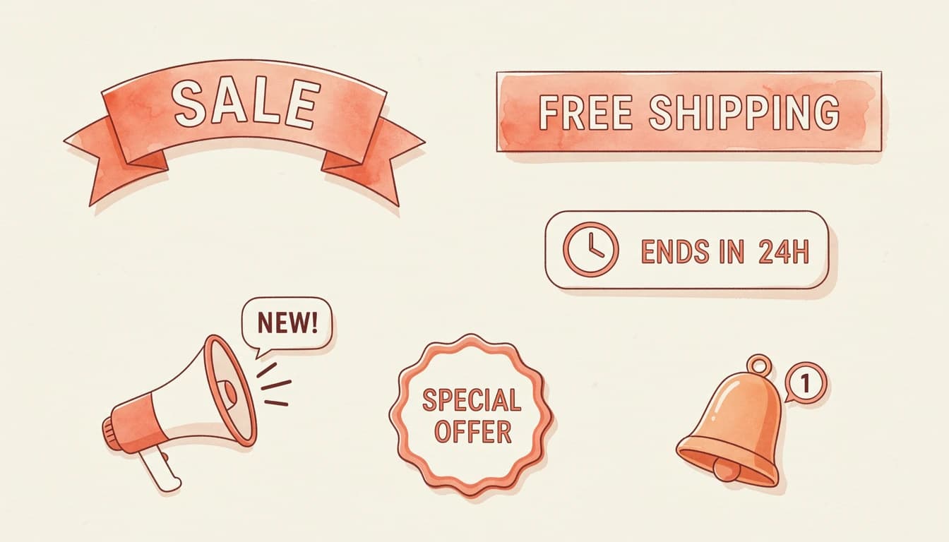 Announcement Banners in Your Cart: When and How to Use Them