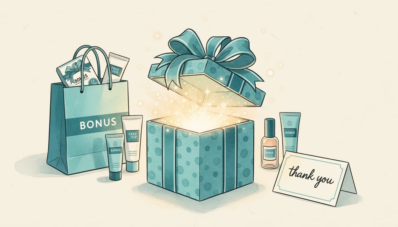 Kostenlose Geschenke im E-Commerce: Warum sie funktionieren und wie du sie einrichtest