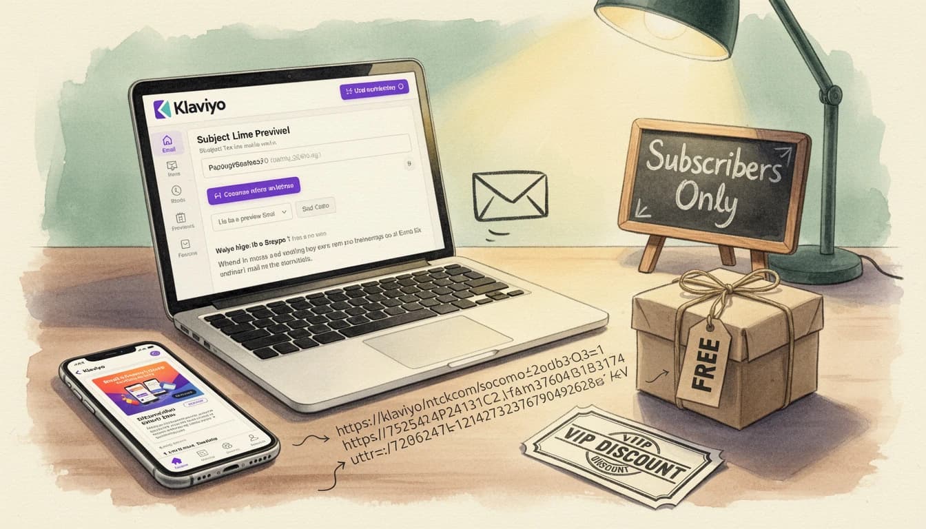 How to Give a Free Gift or Auto-Discount to Klaviyo Email Campaign Traffic (UTM-Based Rewards)