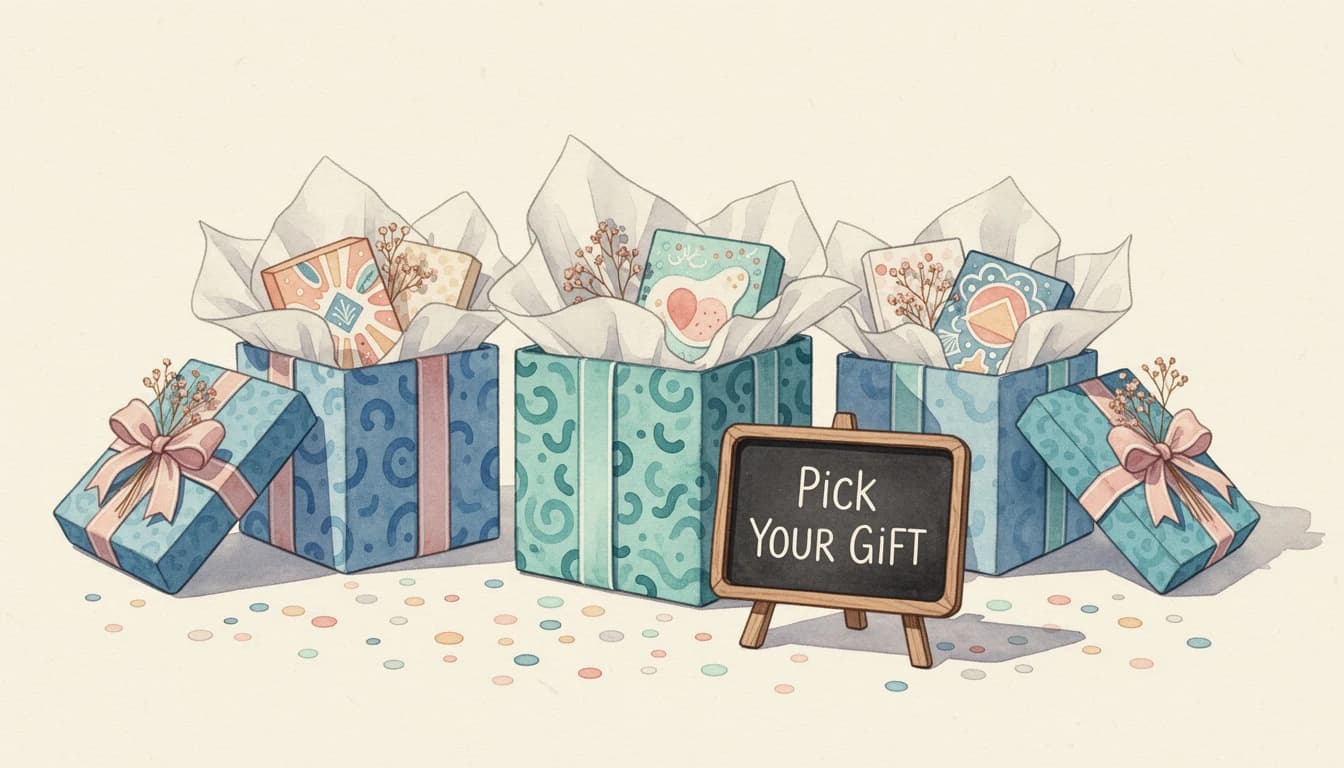 Så låter du kunder välja sin egen gratis present i Shopify