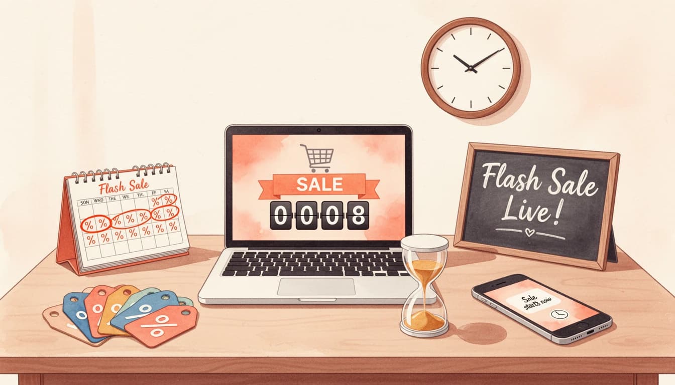How to Schedule a Flash Sale in Your Shopify Cart (Without Turning It On and Off Manually)