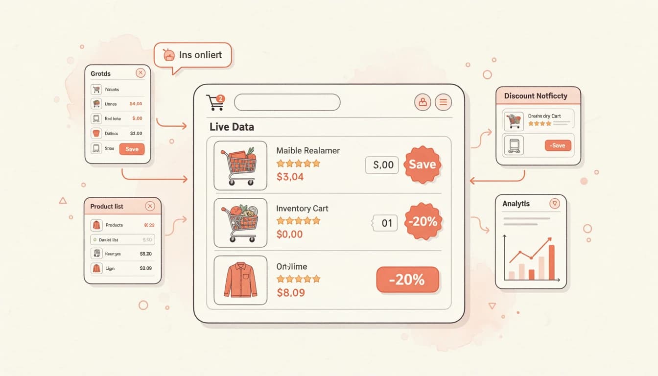 Real-Time Product Data in the Cart: Why Static Carts Are Leaving Revenue Behind