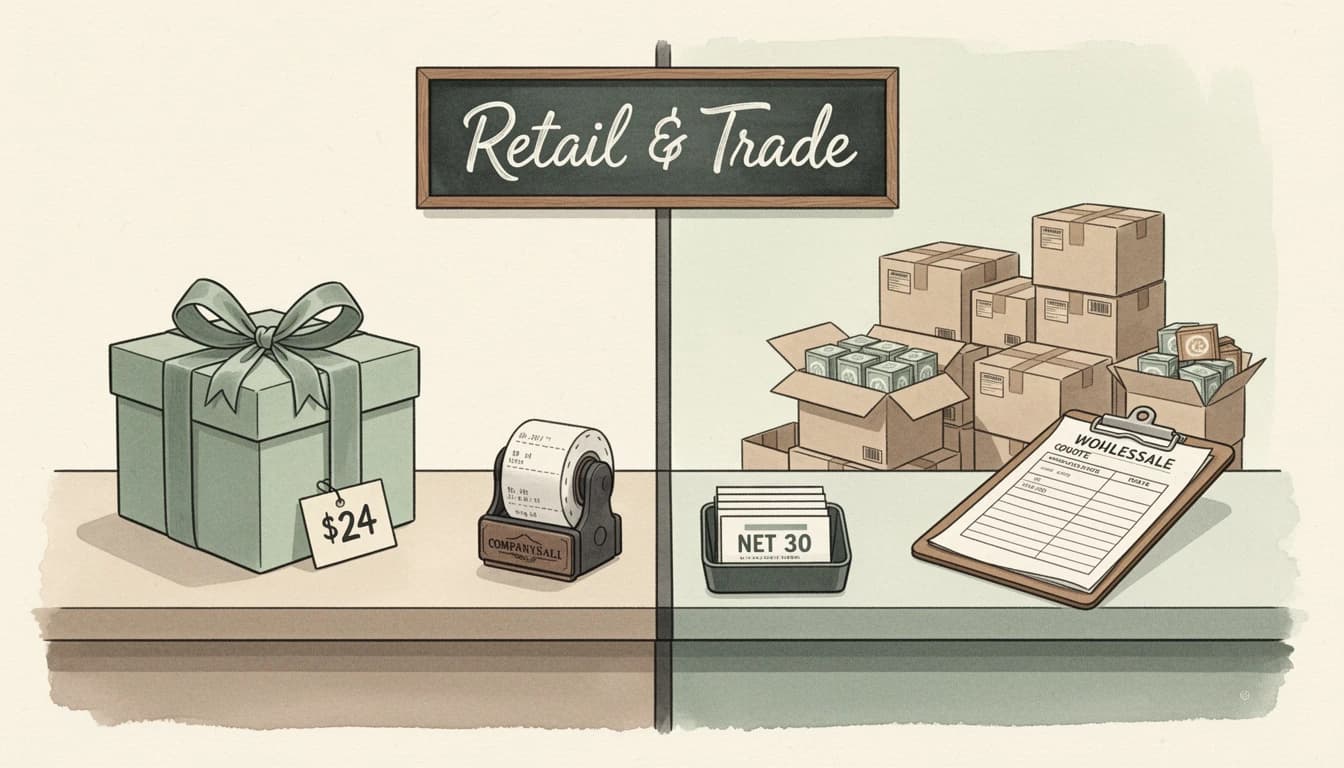 Så driver du DTC och B2B blandat i en Shopify-butik: en varukorgsplaybook