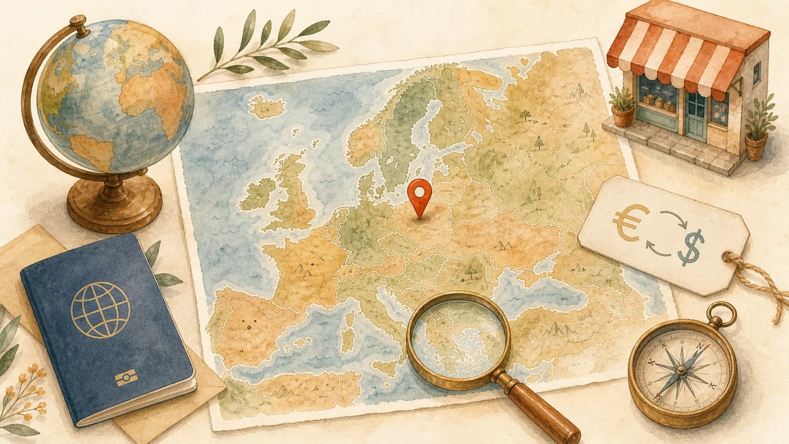 Vald marknad vs. fysisk plats: geo-targeting i Shopify