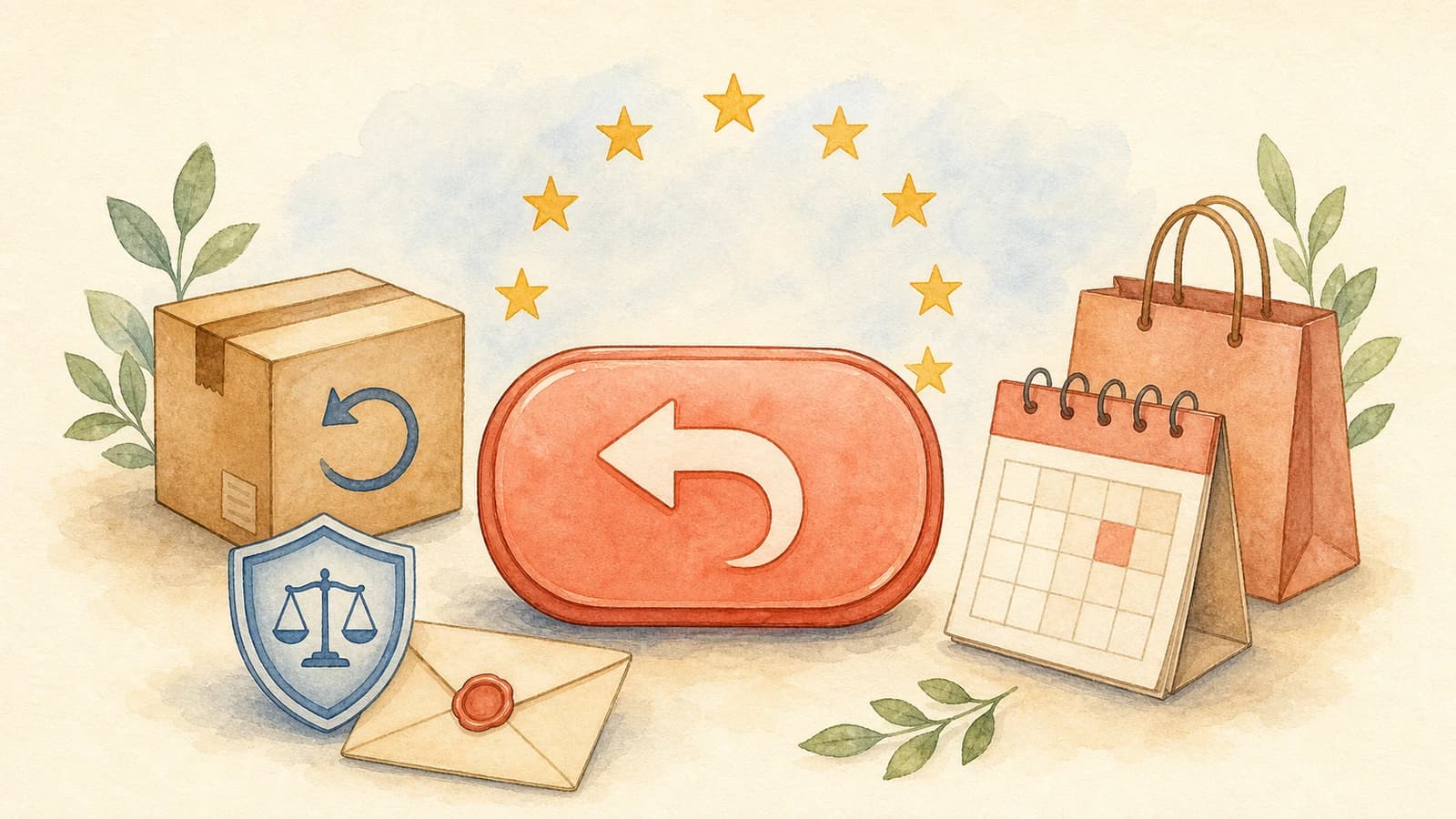 Der EU-Widerrufsbutton (2026): Was Shopify-Stores wissen müssen