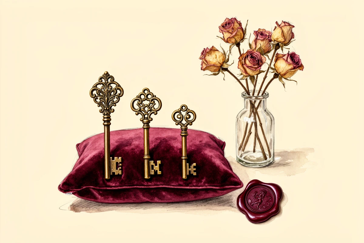 Illustration of VIP loyalty tiers with crown badges and shopping rewards