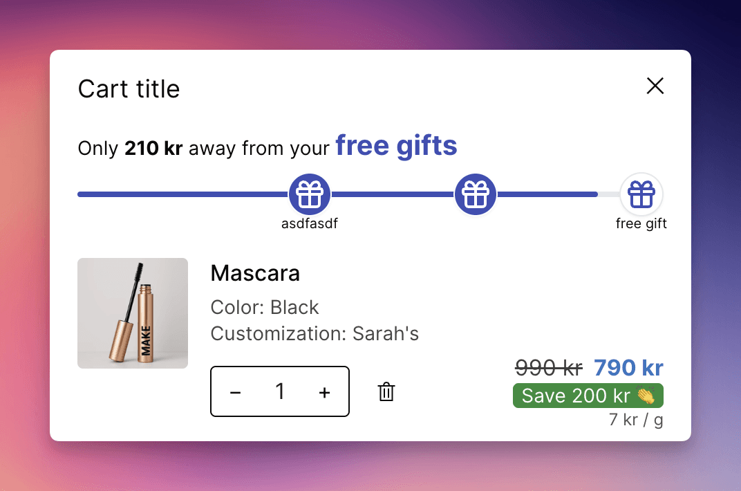 Theme color integration